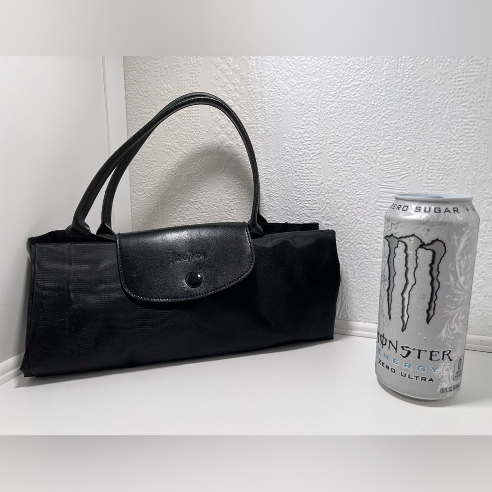 Neumann Marcus foldable nylon shopping tote